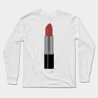 Lipstick Design Long Sleeve T-Shirt